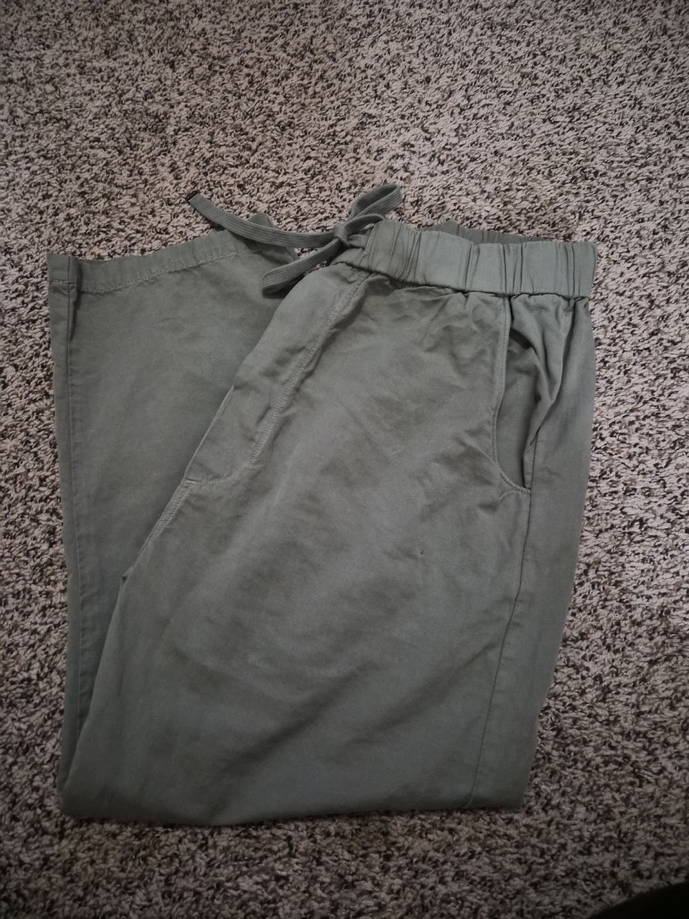 Citizens Of Humanity Womens Olive Drawstring Casual Pants